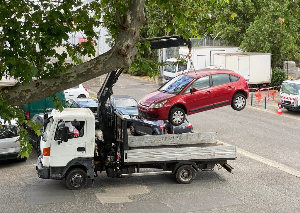 Casse auto selection marseille Fourrière