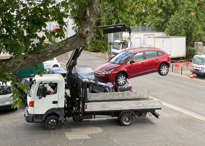 Casse auto selection marseille Fourrière